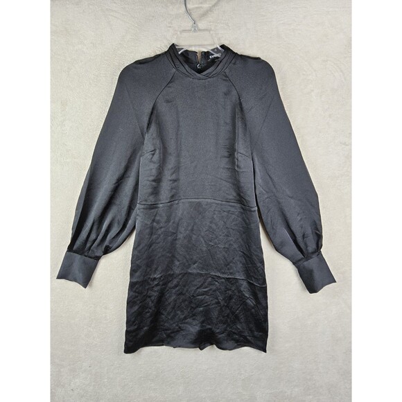 Express Dresses & Skirts - Express Women's Long Sleeve High Neck Goth Black Dress Size M